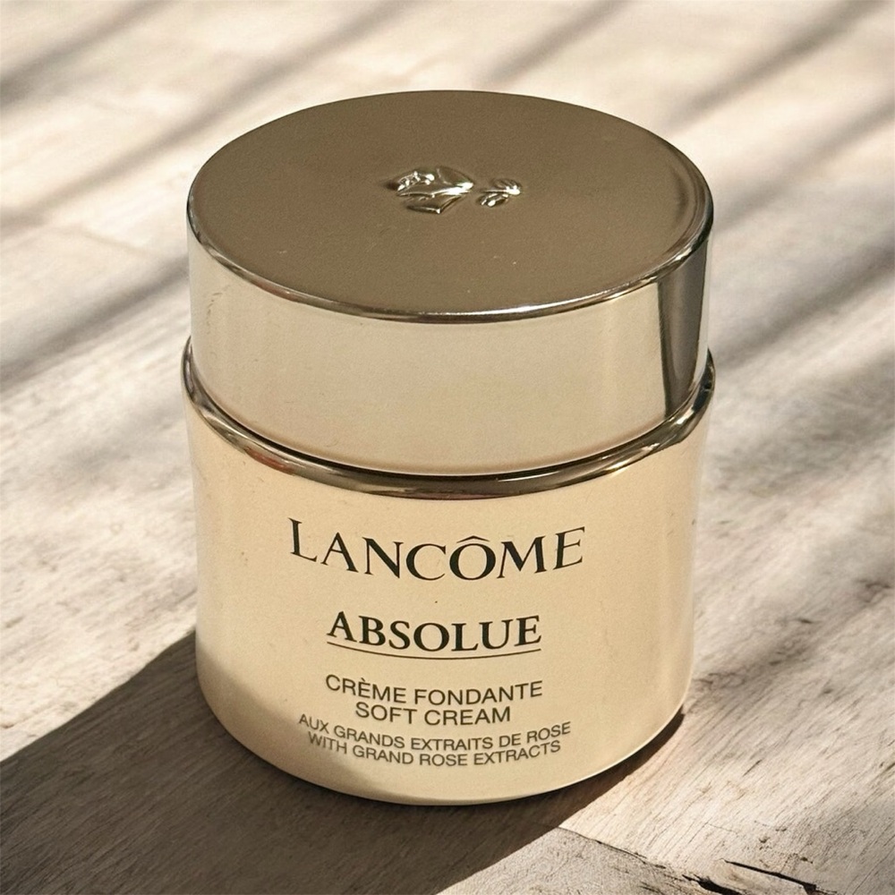 Lancome Absolue Revitalizing & Brightening Soft Cream 1oz Grand Rose Extrac NWOB